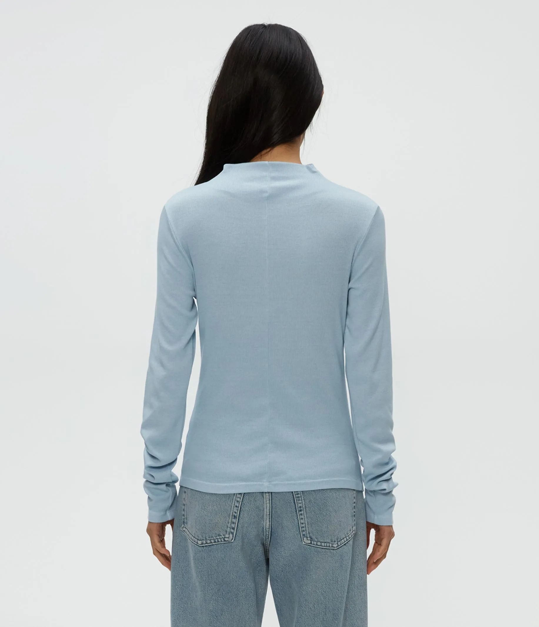 Janine Mock Neck Top