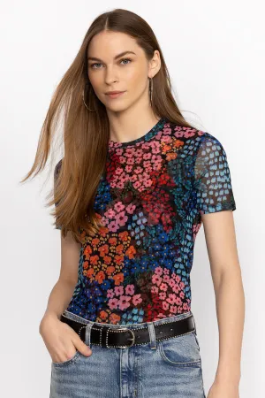 Johnny Was Astrid Mesh Tee L14124-3