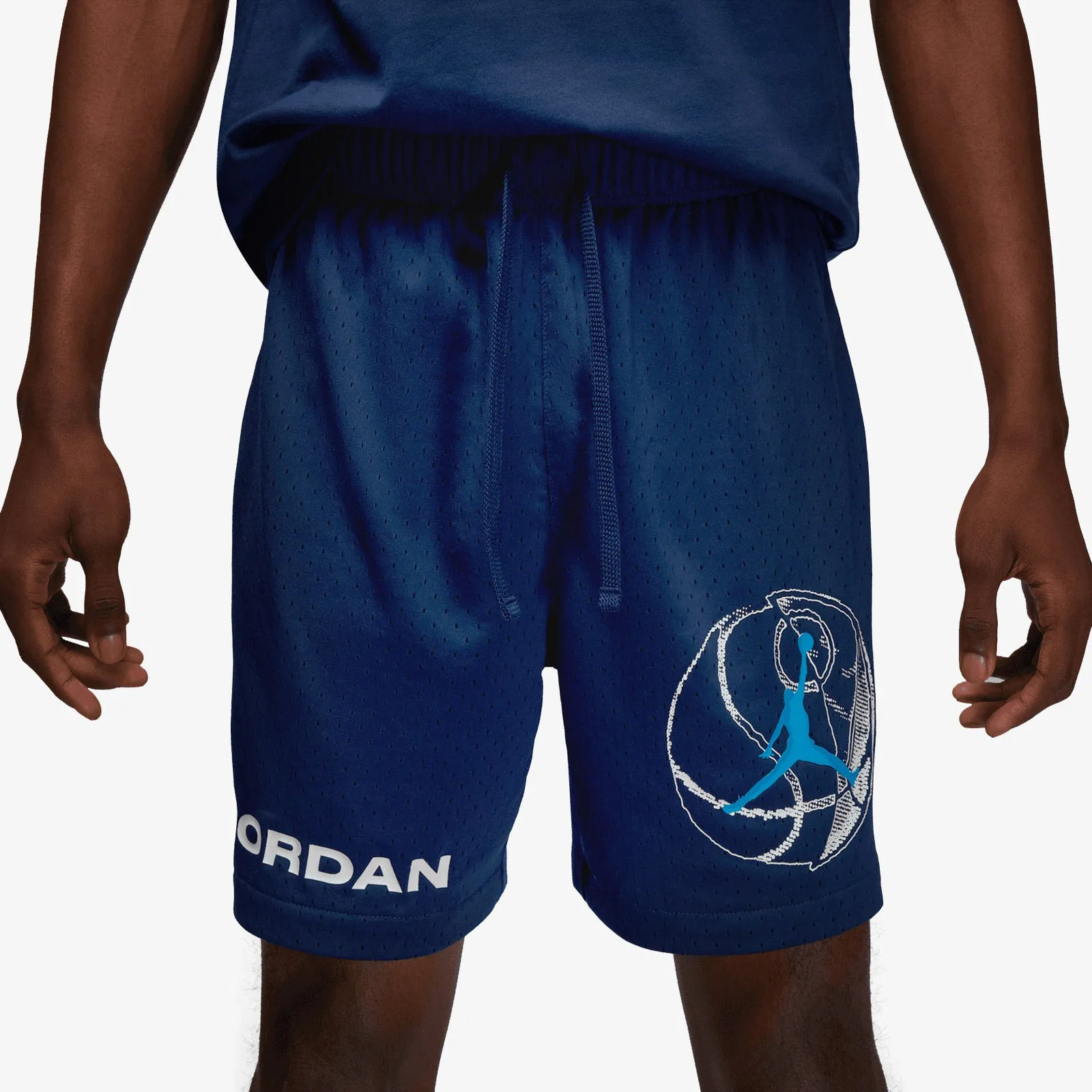 Jordan Sport Dri-FIT Breakfast Club Mesh Shorts - Navy