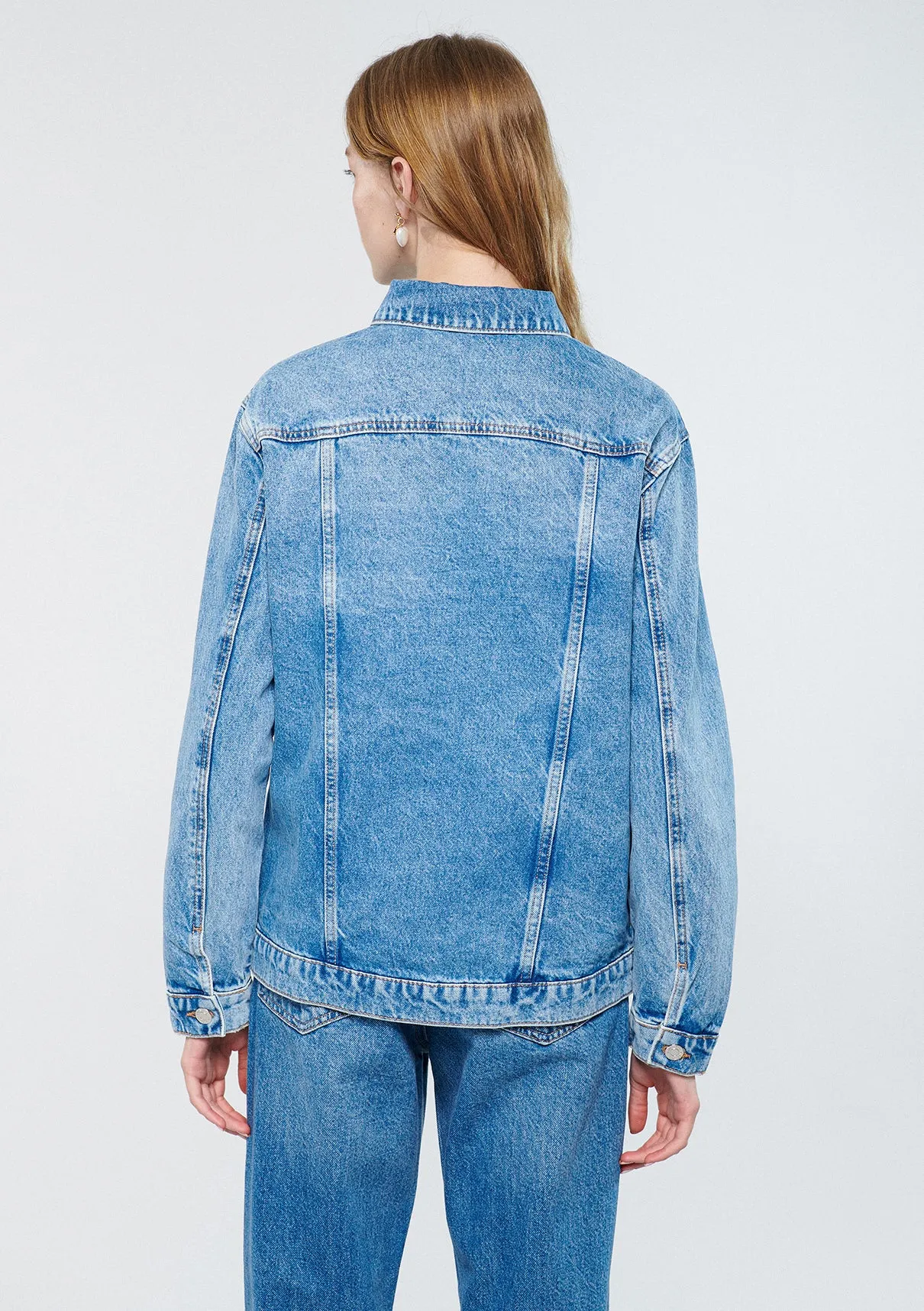 Karla Light Blue Denim Jean Jacket