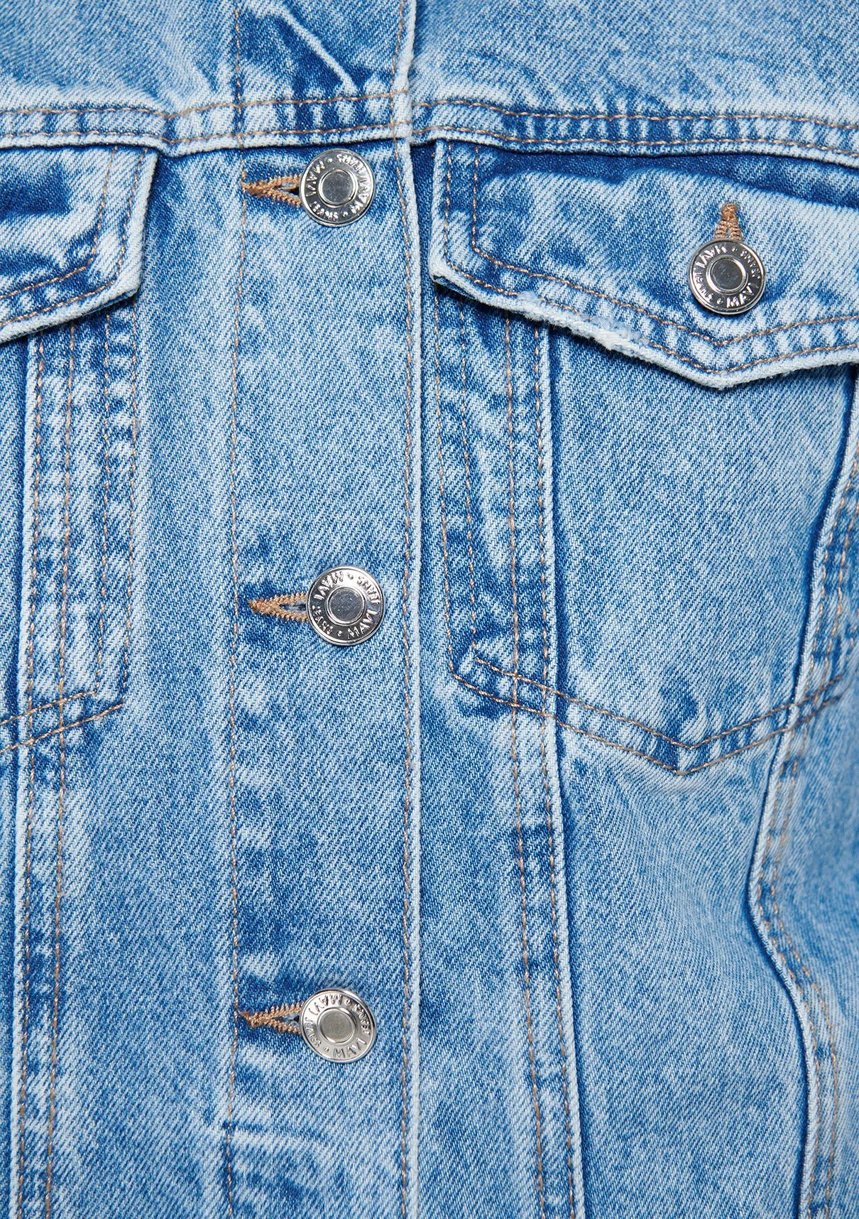 Karla Light Blue Denim Jean Jacket