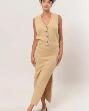 Kennedy Taupe Vest