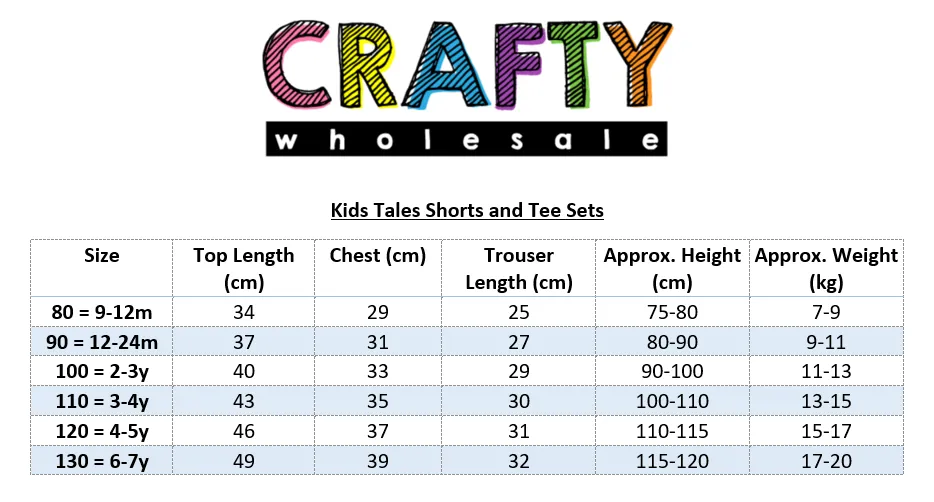 Kids Tales Shorts and Tee Set - Pea Green