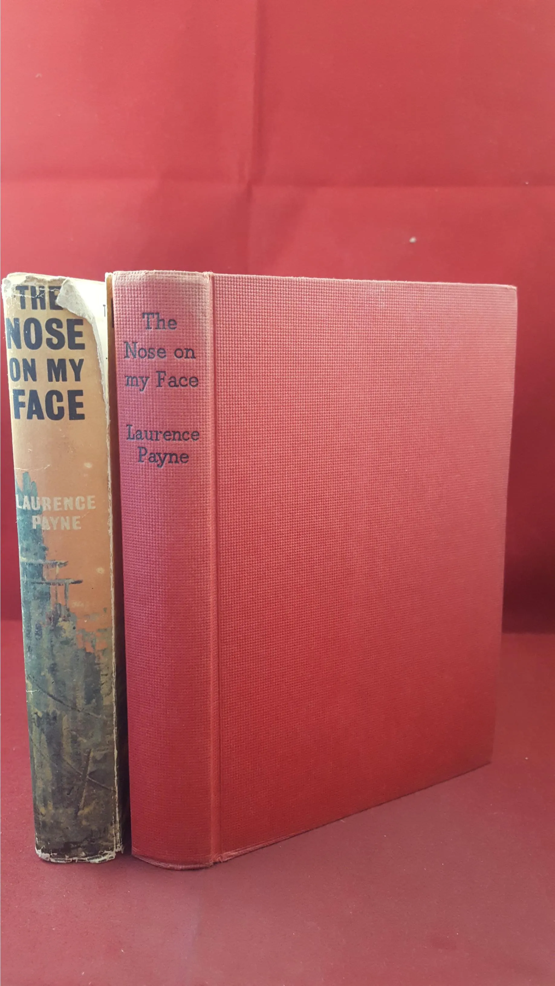 Laurence Payne - The Nose On My Face, Thriller Book Club, 1961