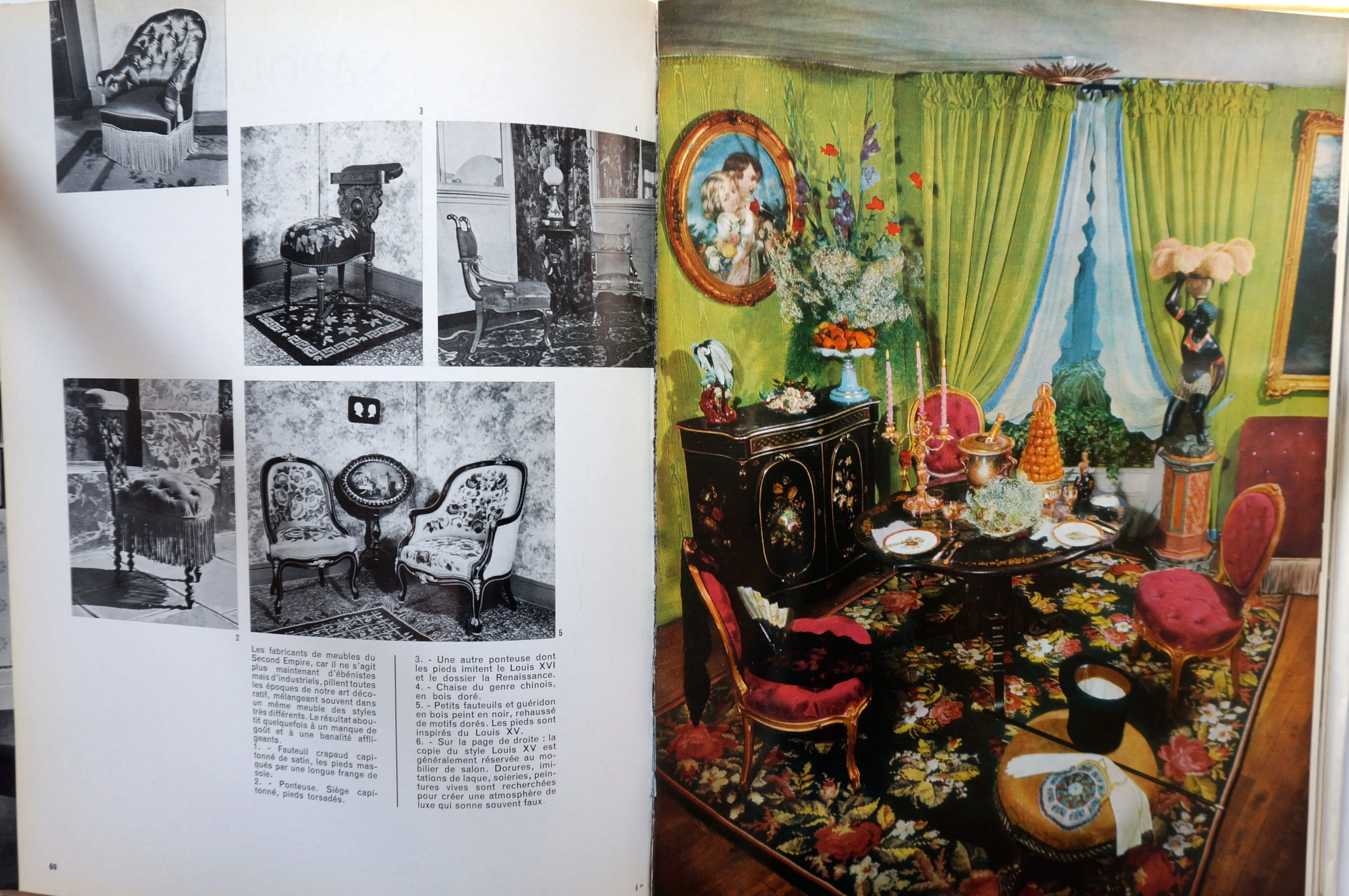 Les Styles Francais : Le Mobilier