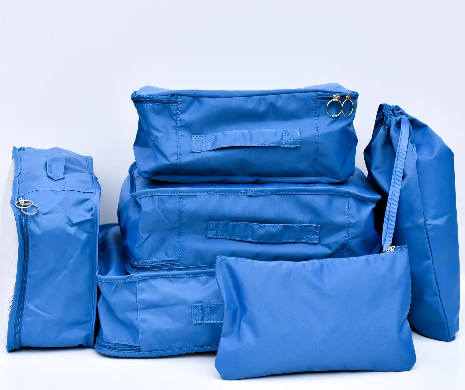Let Me Take More Packing Cubes - Blue
