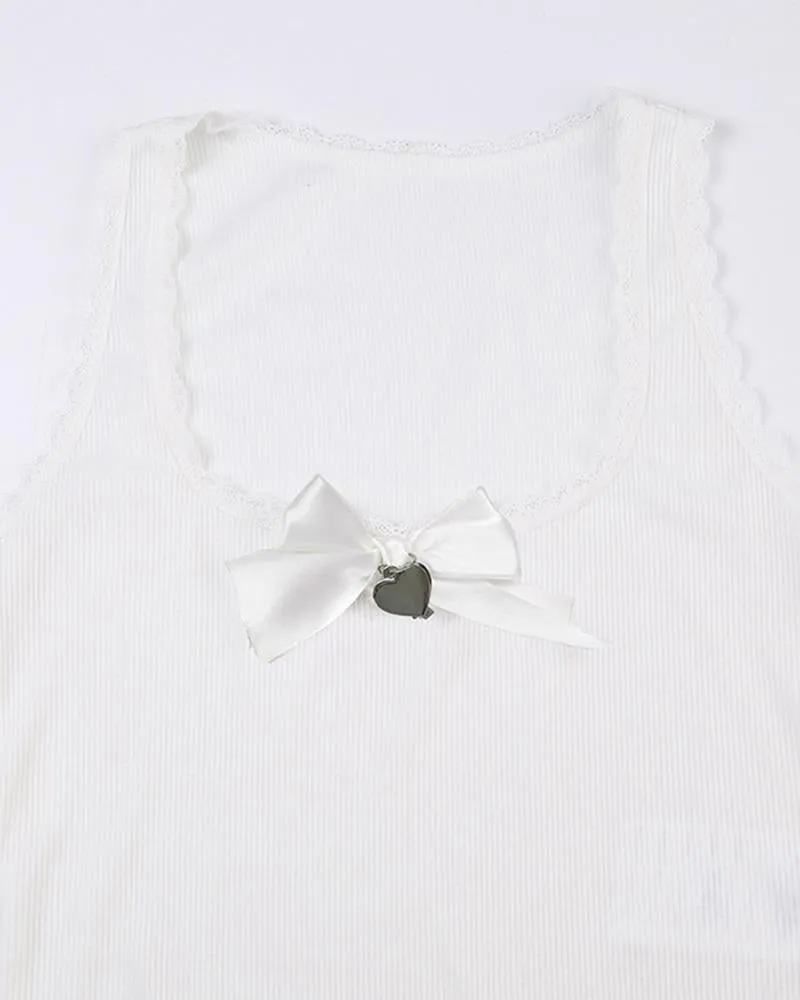 Liberty Thread Bow Tank Top
