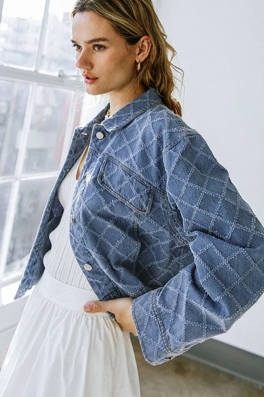Light indigo jacket
