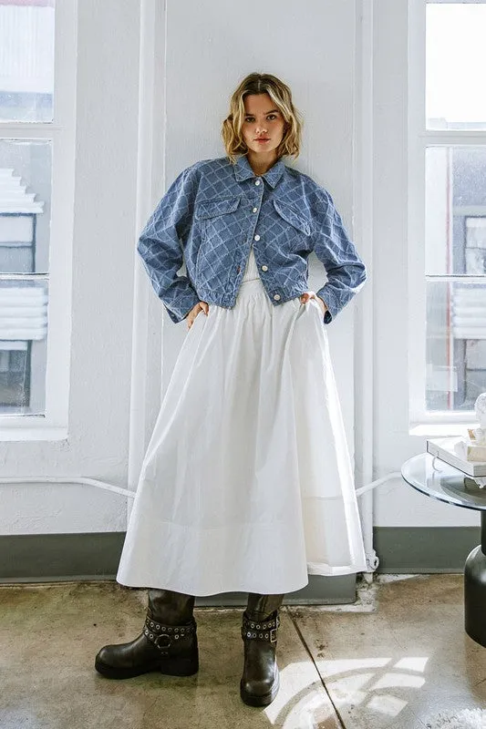 Light indigo jacket