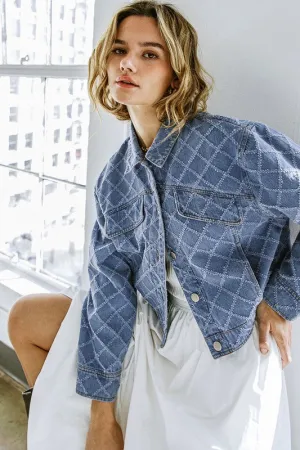 Light indigo jacket