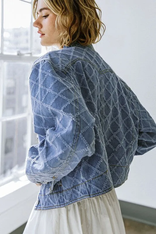 Light indigo jacket