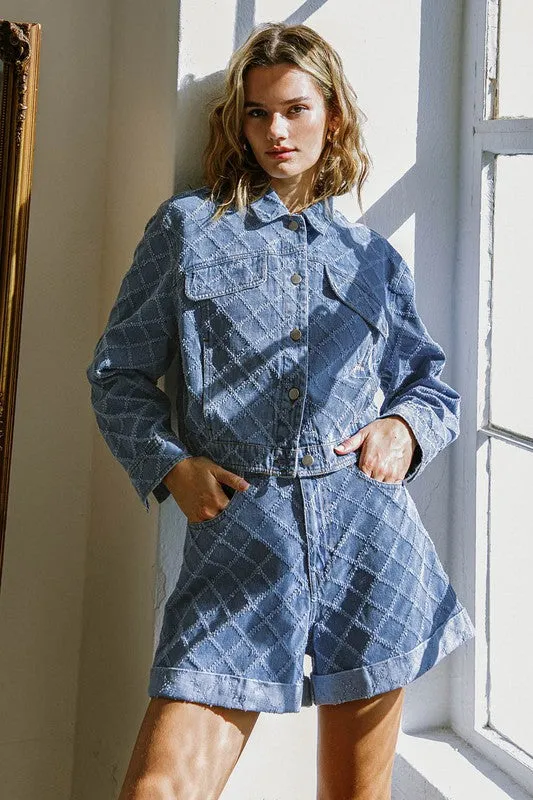 Light indigo jacket