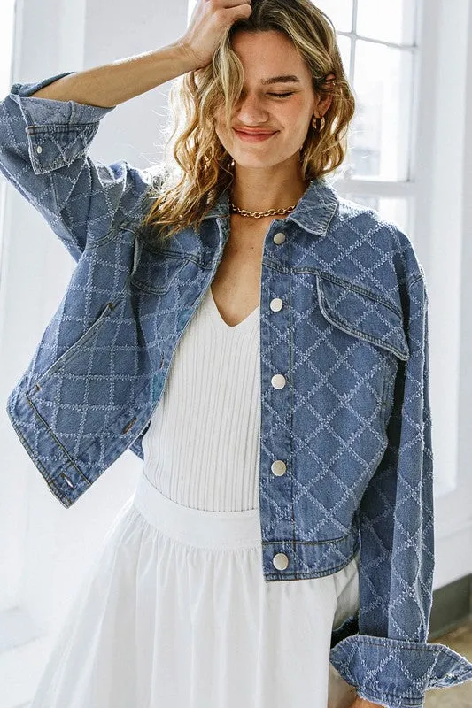 Light indigo jacket
