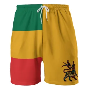Lion Of Judah Athletic Rasta Shorts