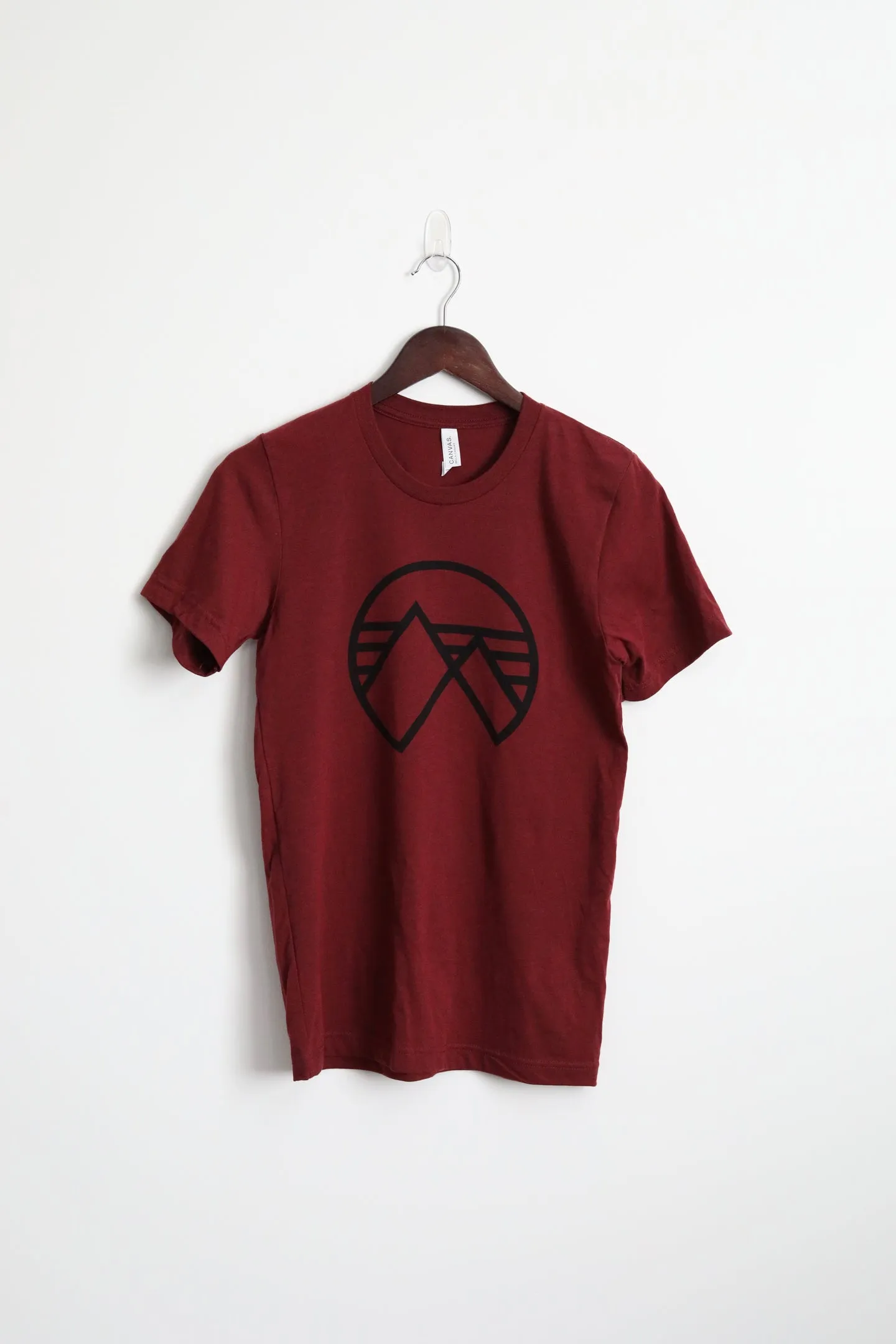 Logo tee (Burgundy)