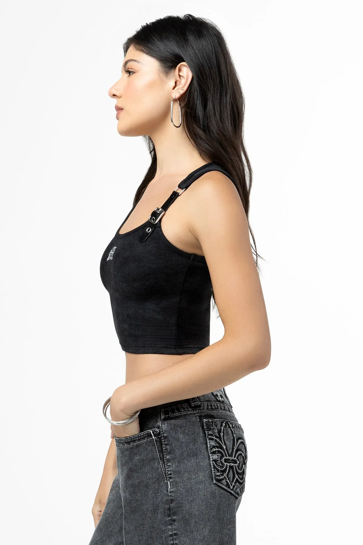 Lohan Buckle Tank Top