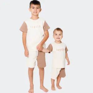 Loyala. - Essentials T-Shirt Set | Chocolate