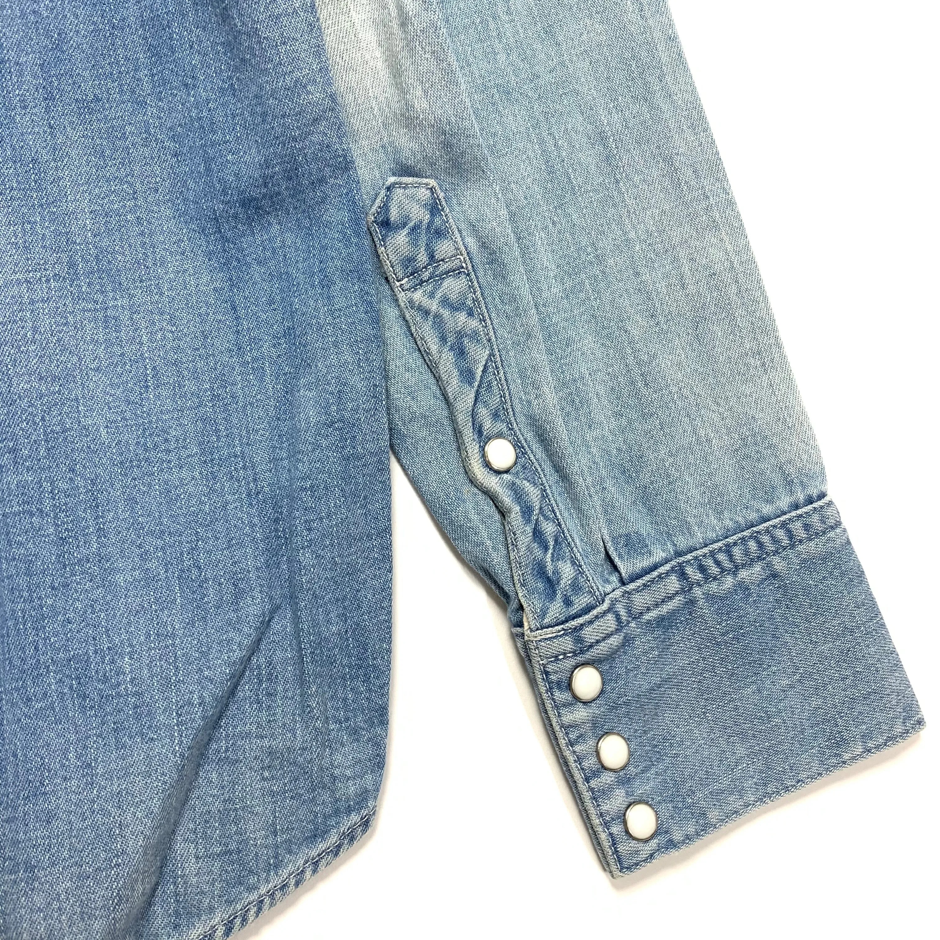 [M] VISVIM SOCIAL SCULPTURE SHIRT L/S DAMAGED INDIGO