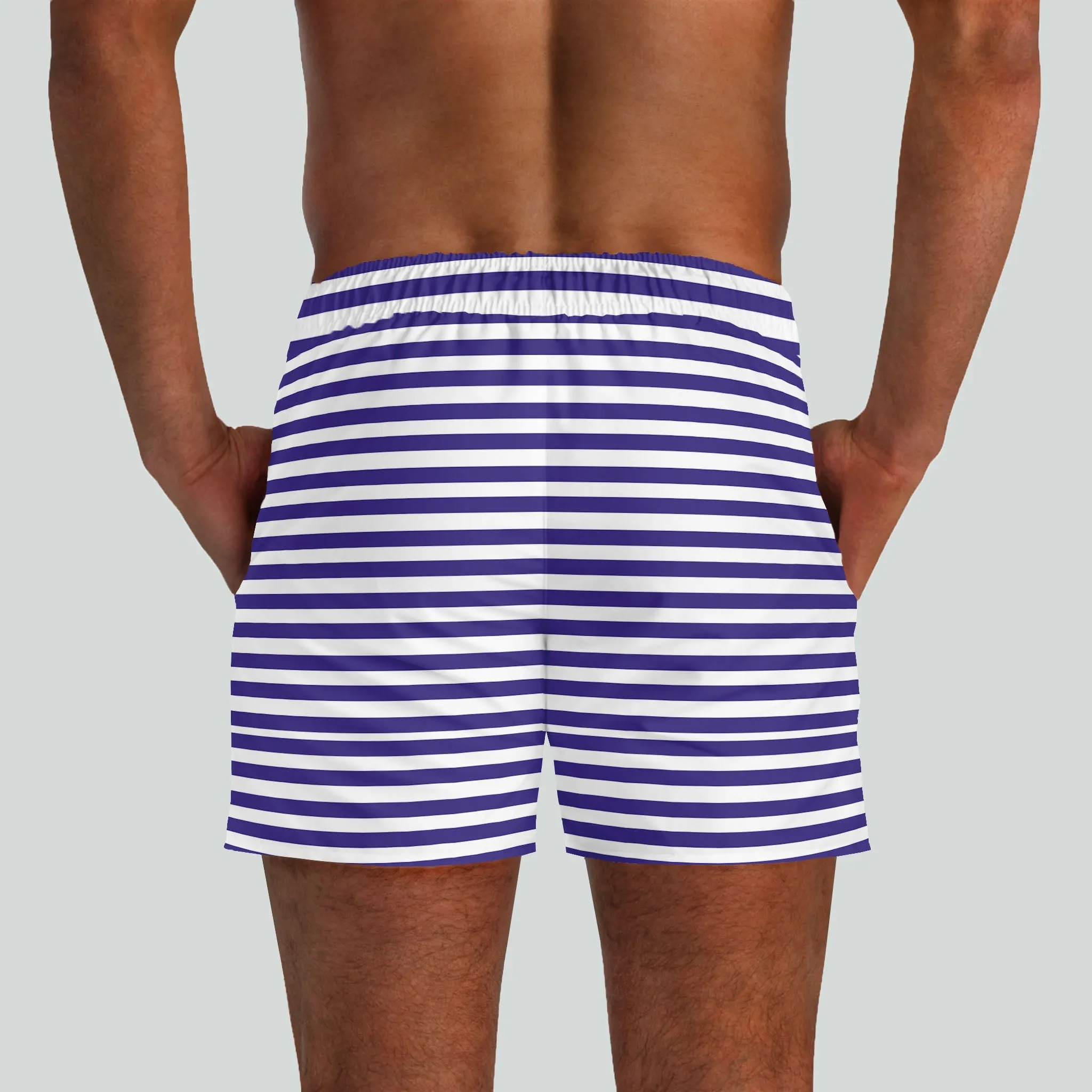 Malibu Royal Blue & White Swim Shorts