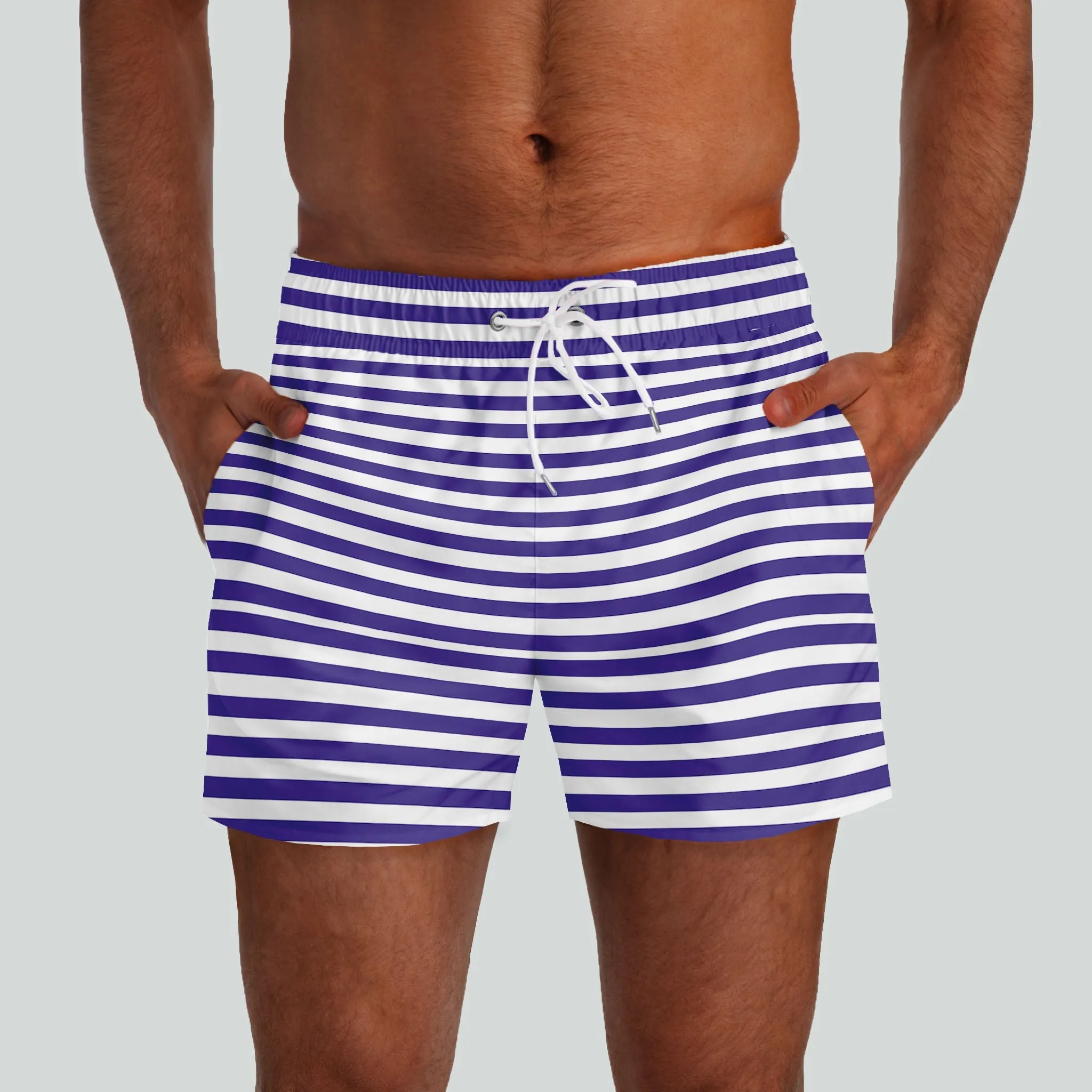 Malibu Royal Blue & White Swim Shorts