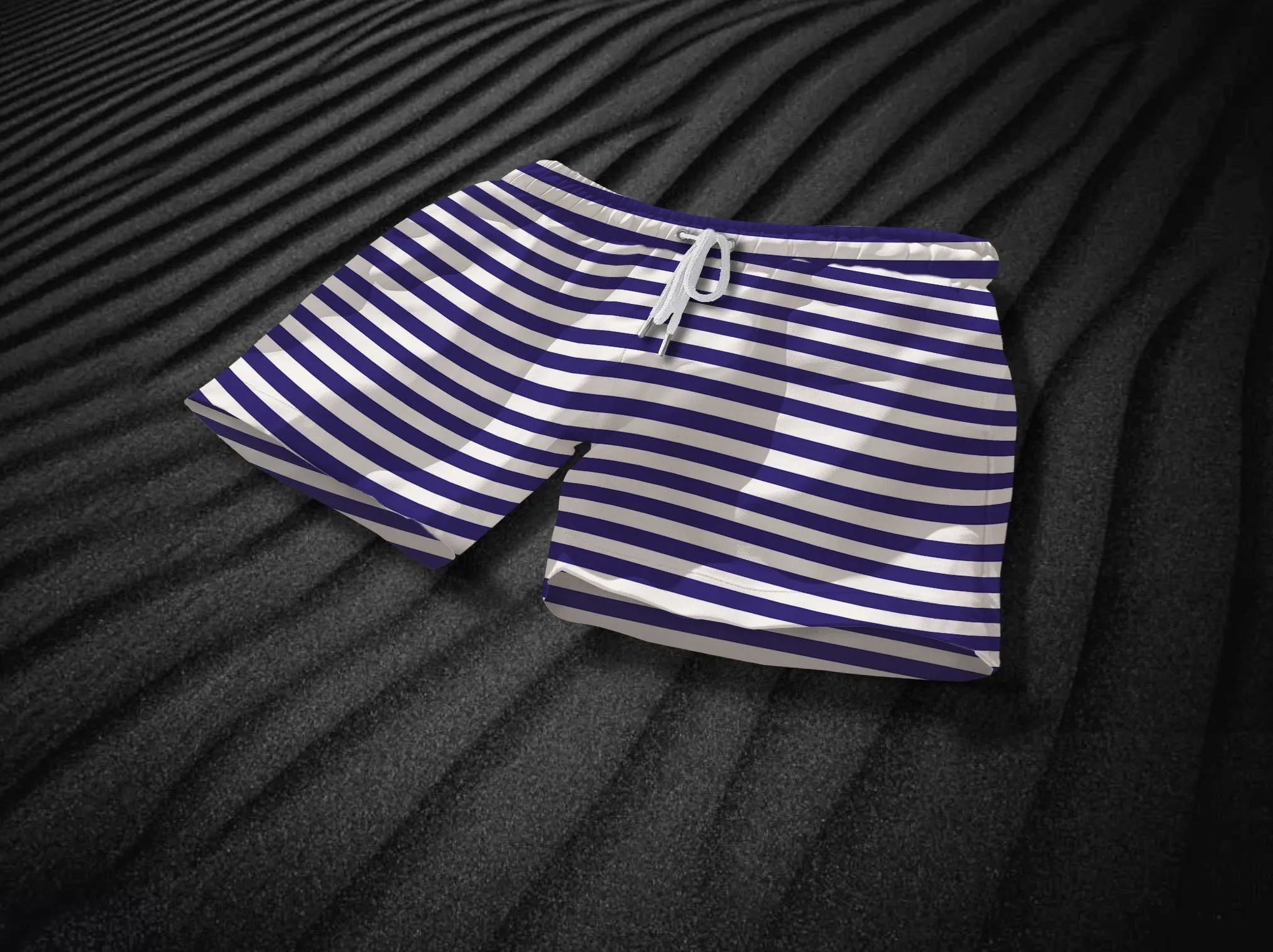 Malibu Royal Blue & White Swim Shorts