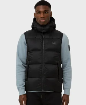 Marshall Artist Saint Ellias Bubble Vest Black