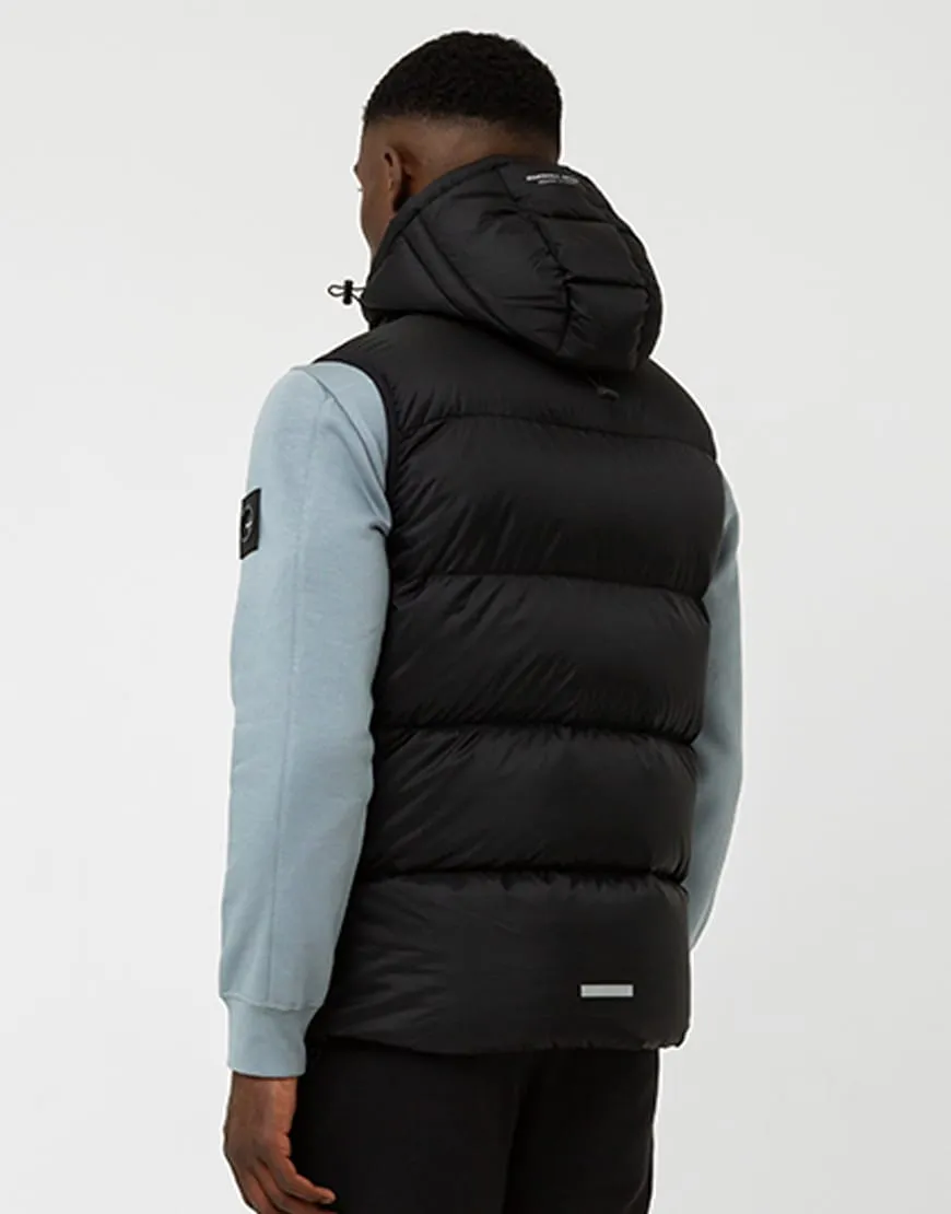 Marshall Artist Saint Ellias Bubble Vest Black