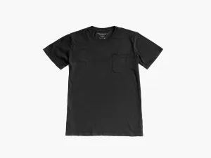 MAT-PKCR02 Richer Poorer Crew Pocket Tee Charcoal