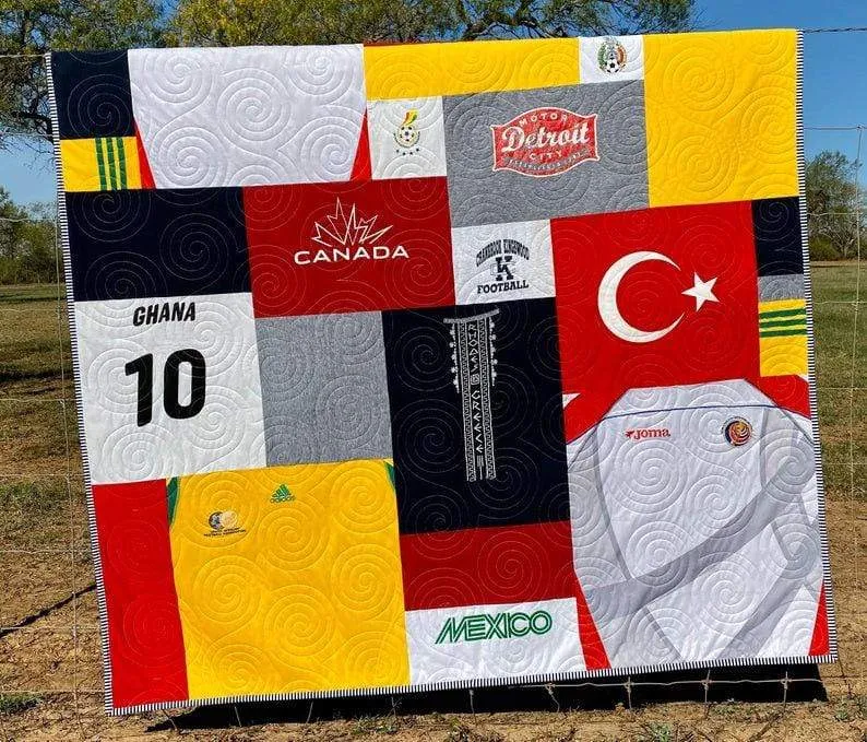 Memory Quilt Deposit T Shirt Quilt Blanket