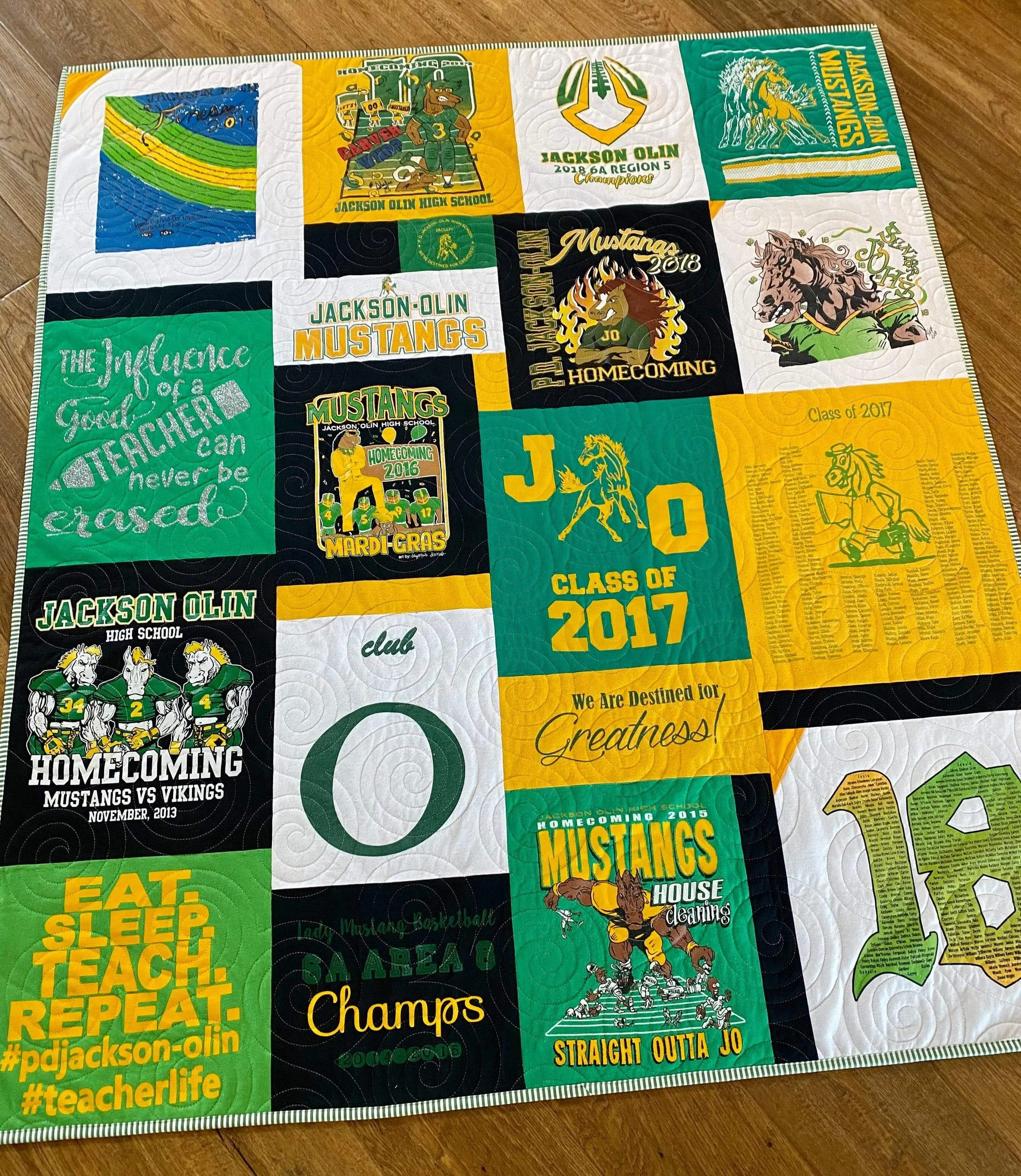 Memory Quilt Deposit T Shirt Quilt Blanket