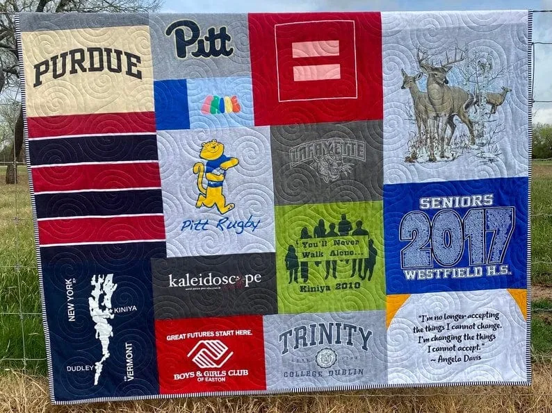 Memory Quilt Deposit T Shirt Quilt Blanket