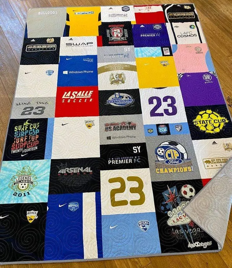 Memory Quilt Deposit T Shirt Quilt Blanket