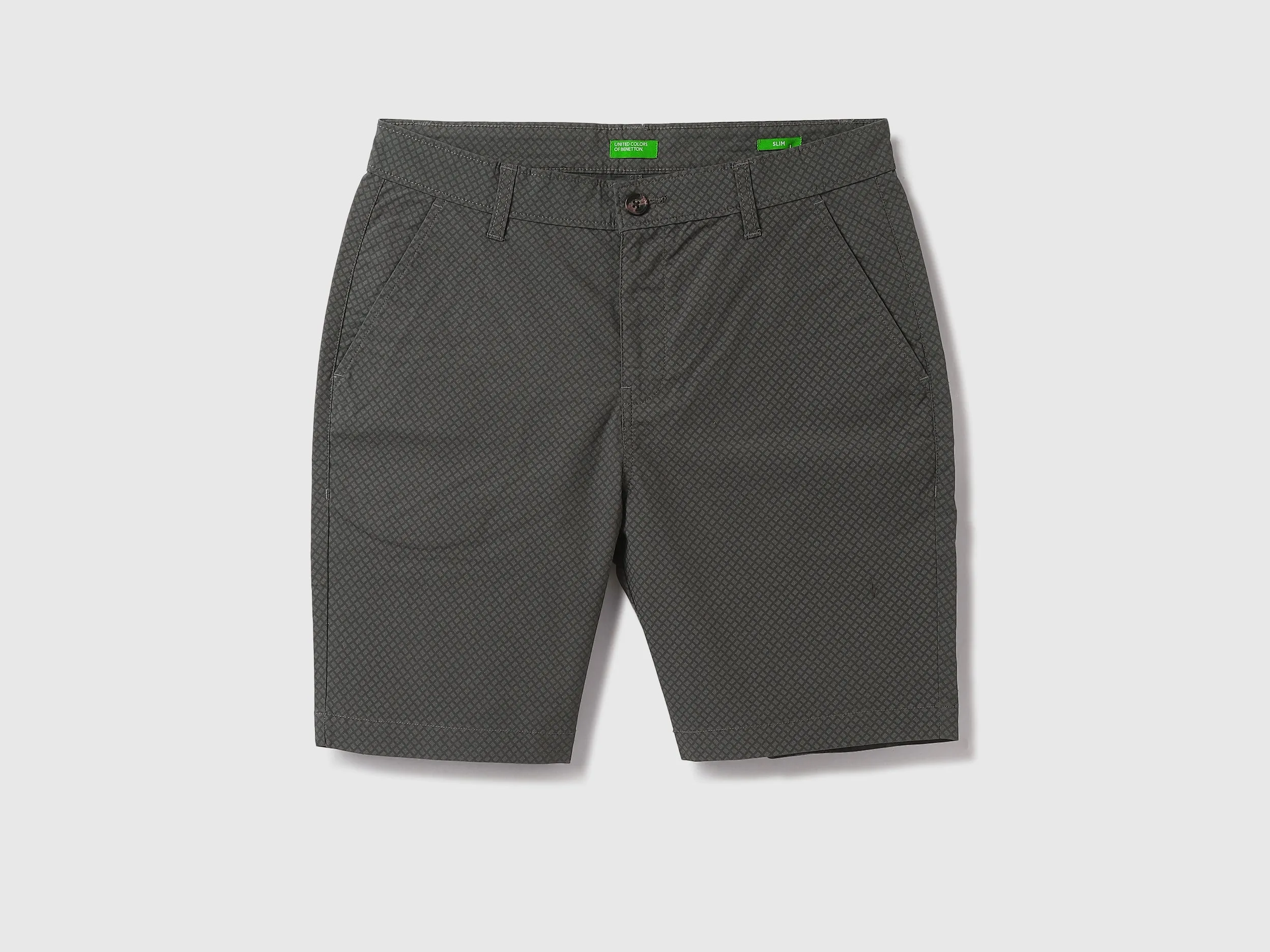 Men Printed Slim Fit Shorts