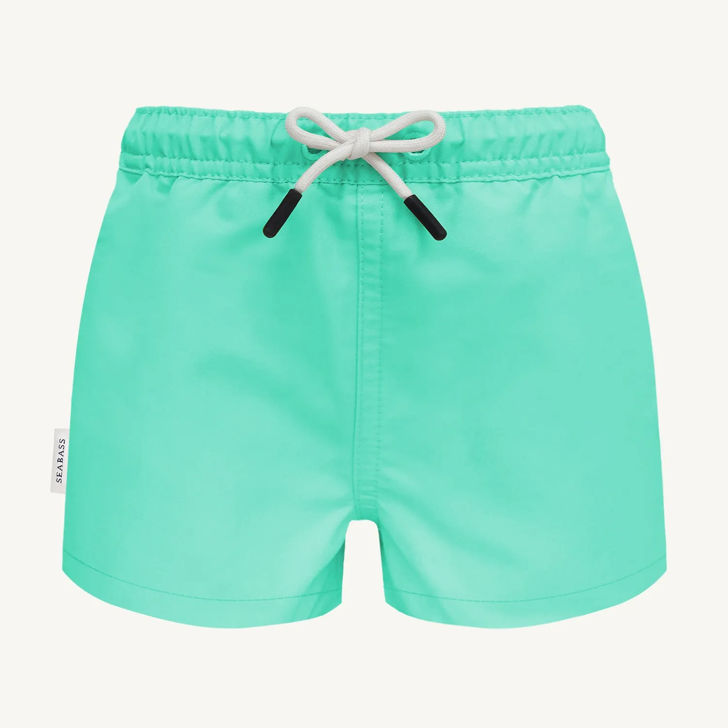 Men UV Swim Short Neo Mint Green - solid