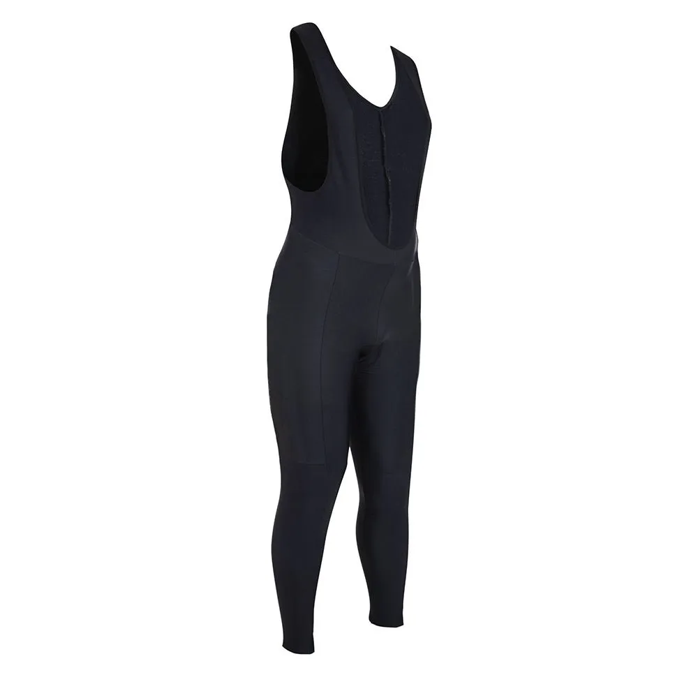 Mens Champion Black Thermal Padded Cycling Bib Tights