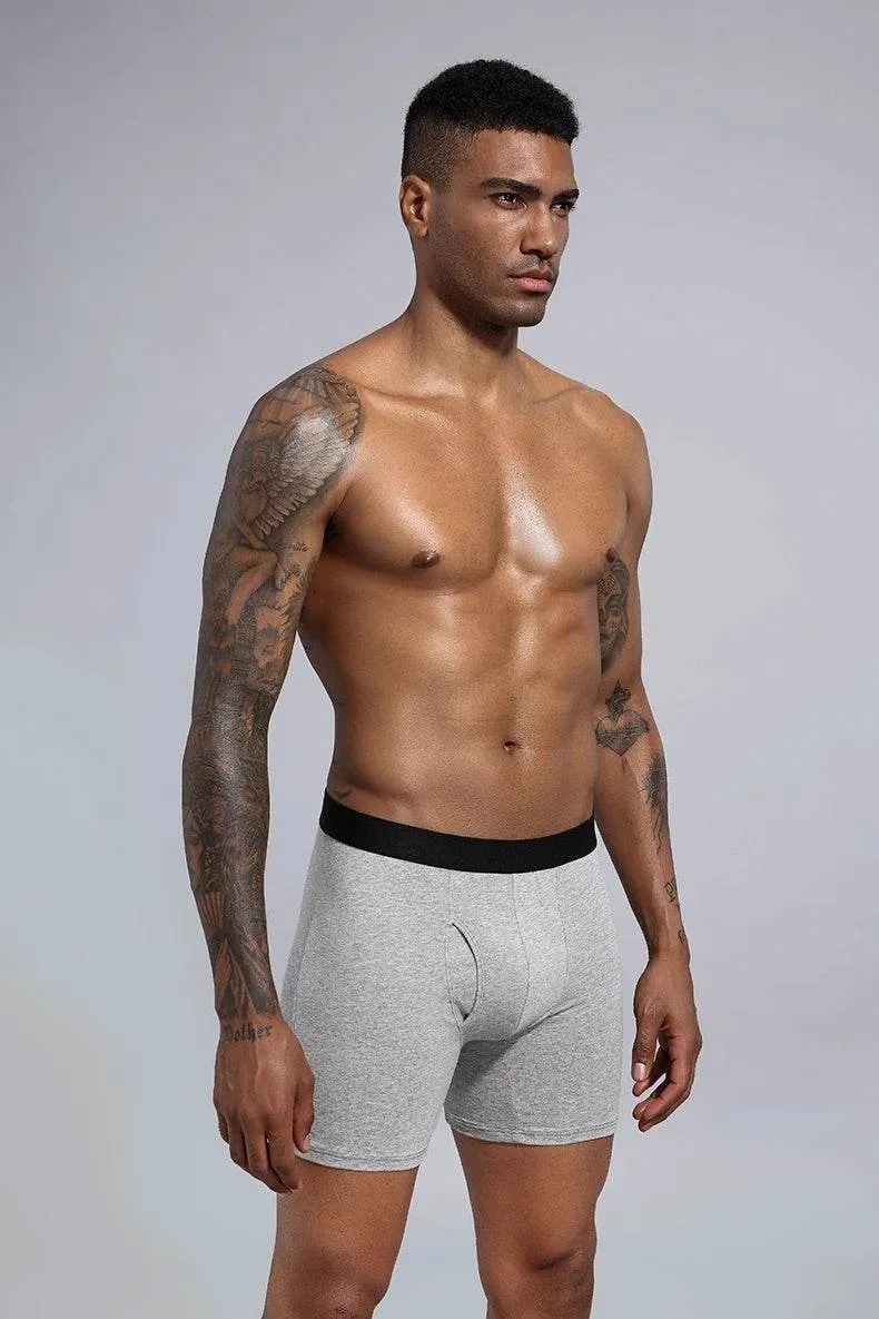 Men's Cotton Boxer Shorts - Comfortable Underwear
