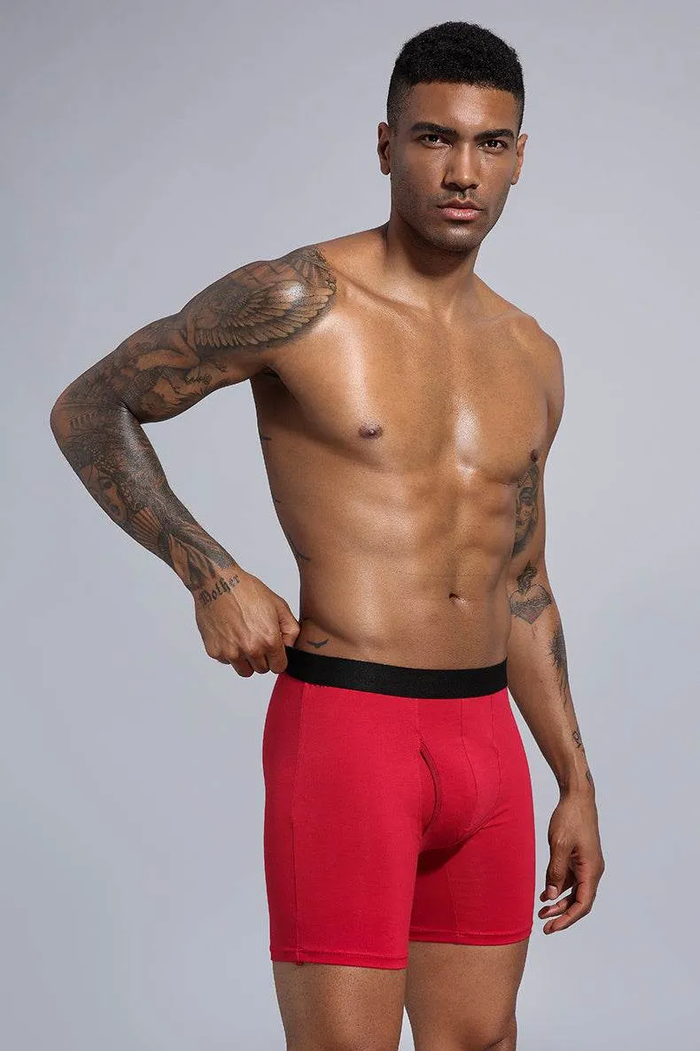 Men's Cotton Boxer Shorts - Comfortable Underwear