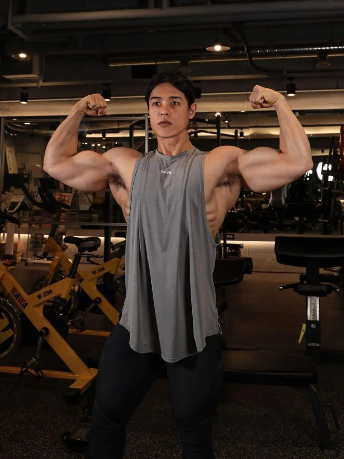 Men's Round Neck Breathable Tank