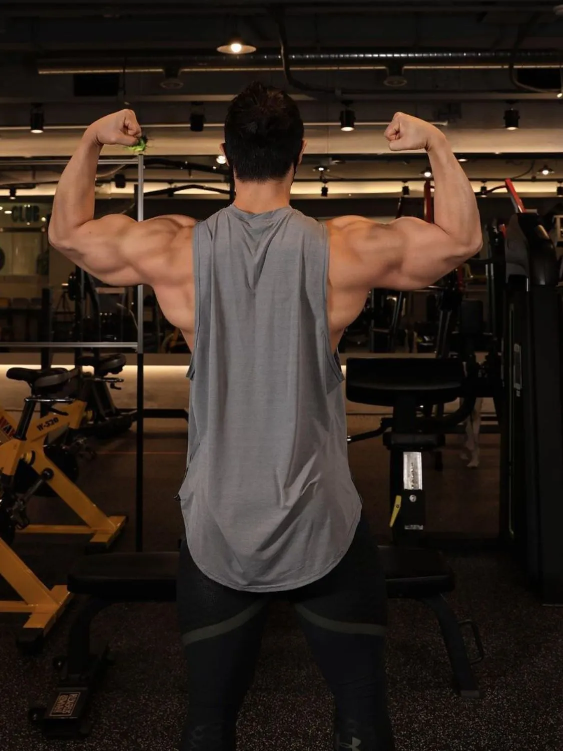 Men's Round Neck Breathable Tank