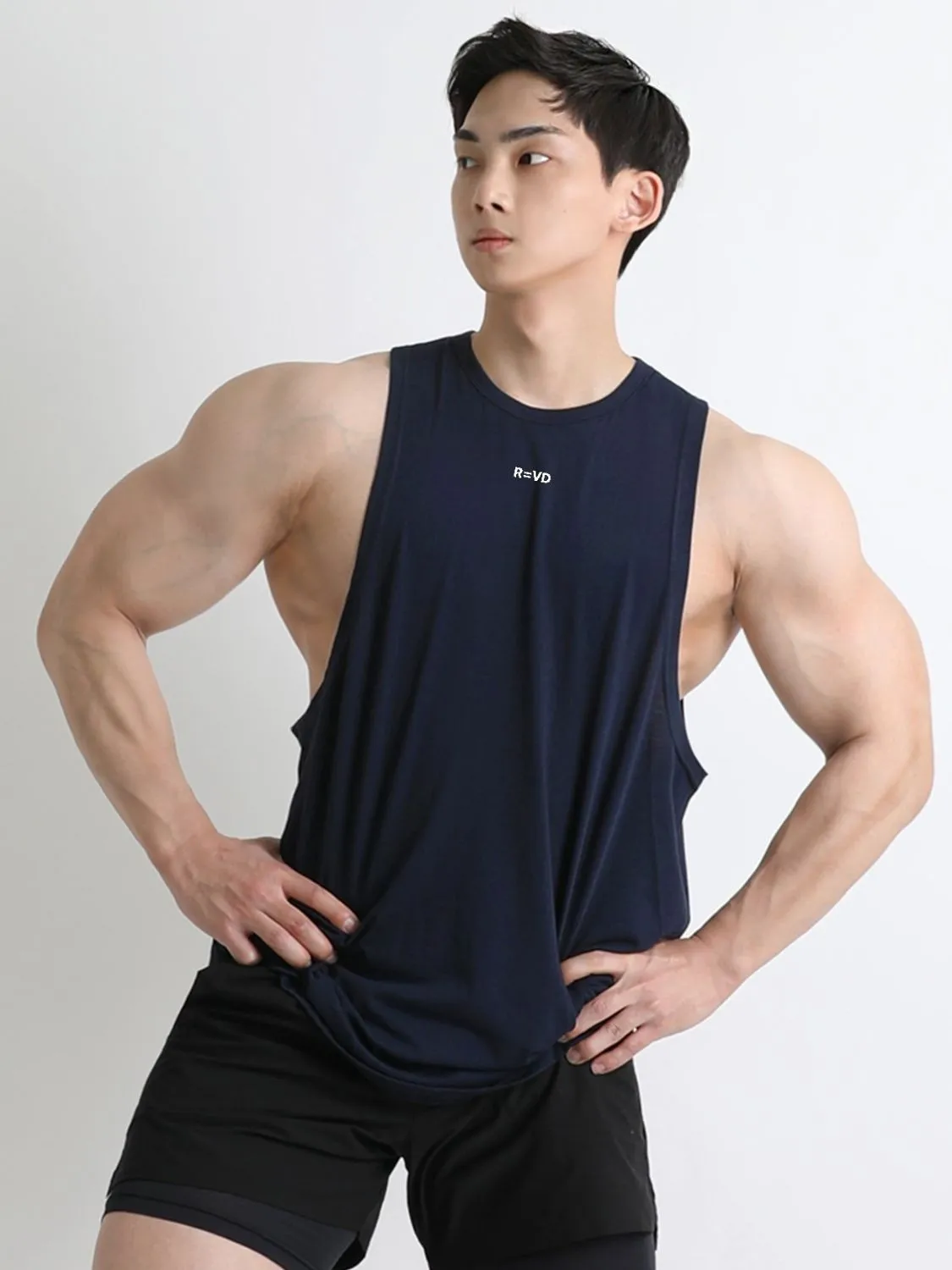 Men's Round Neck Breathable Tank