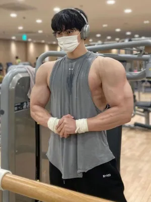 Men's Round Neck Breathable Tank