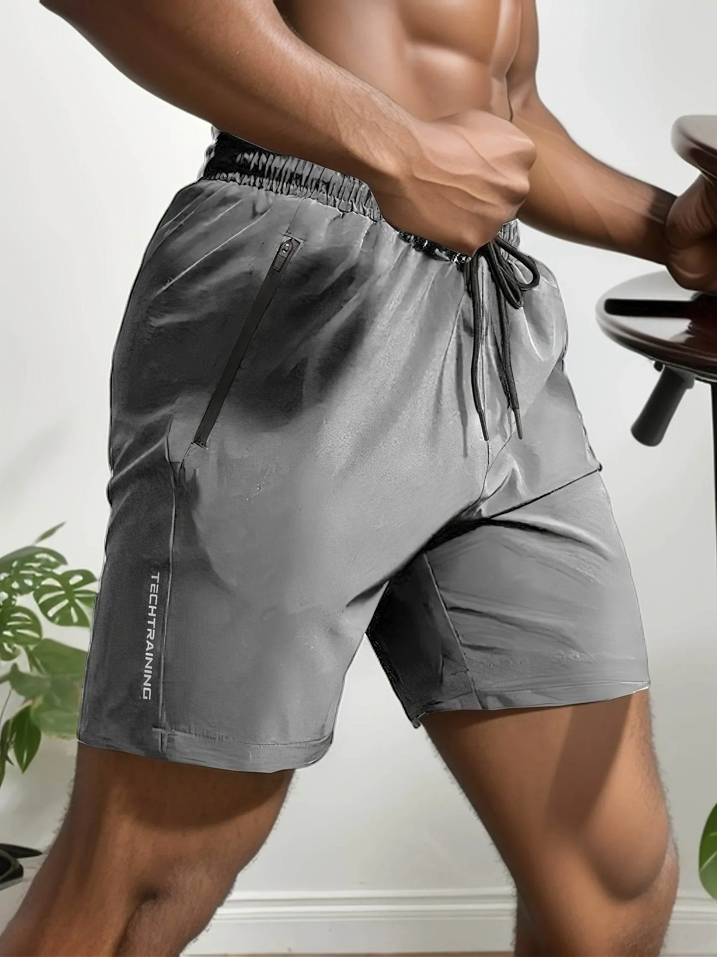 Men's Sports Shorts - Breathable & Quick-Drying