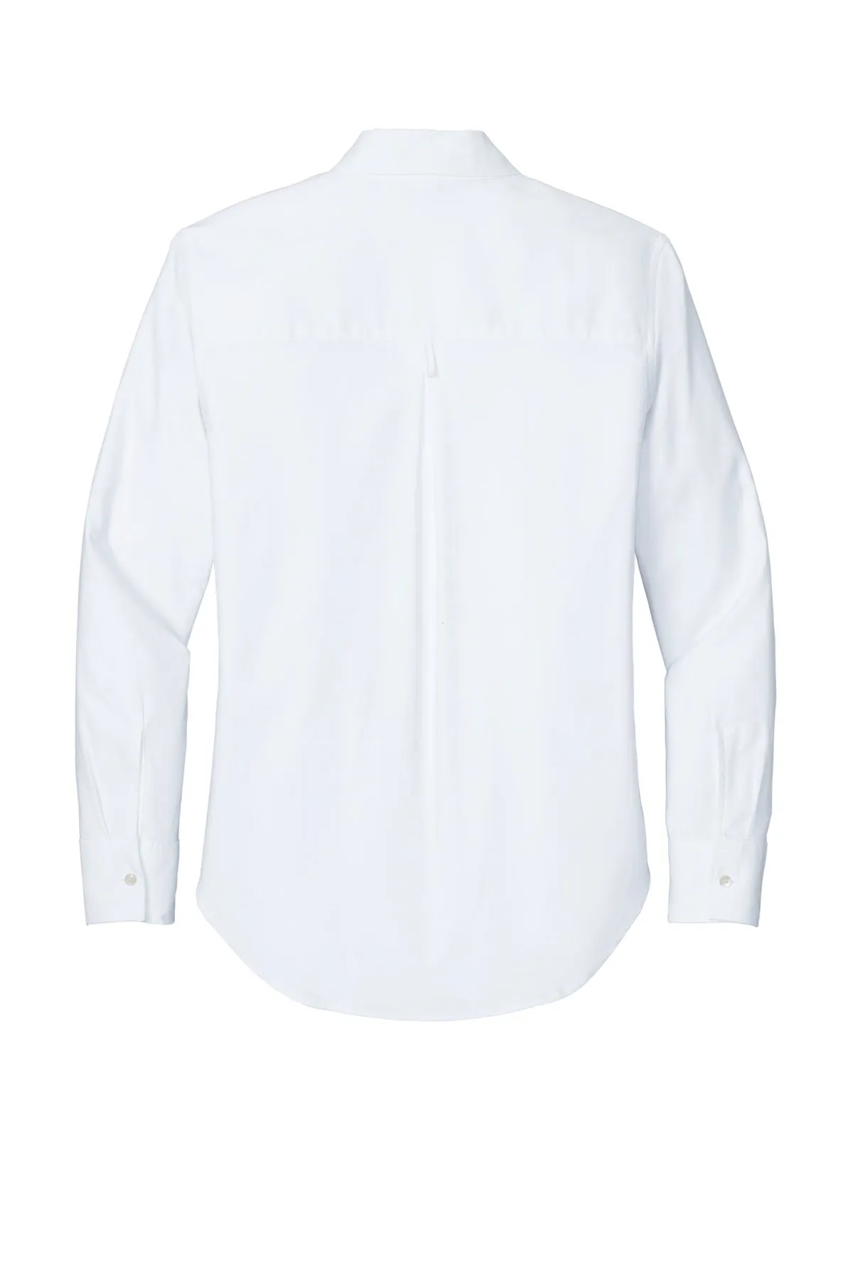 Mercer Mettle Women's Long Sleeve Modern Oxford Shirt MM2003 White