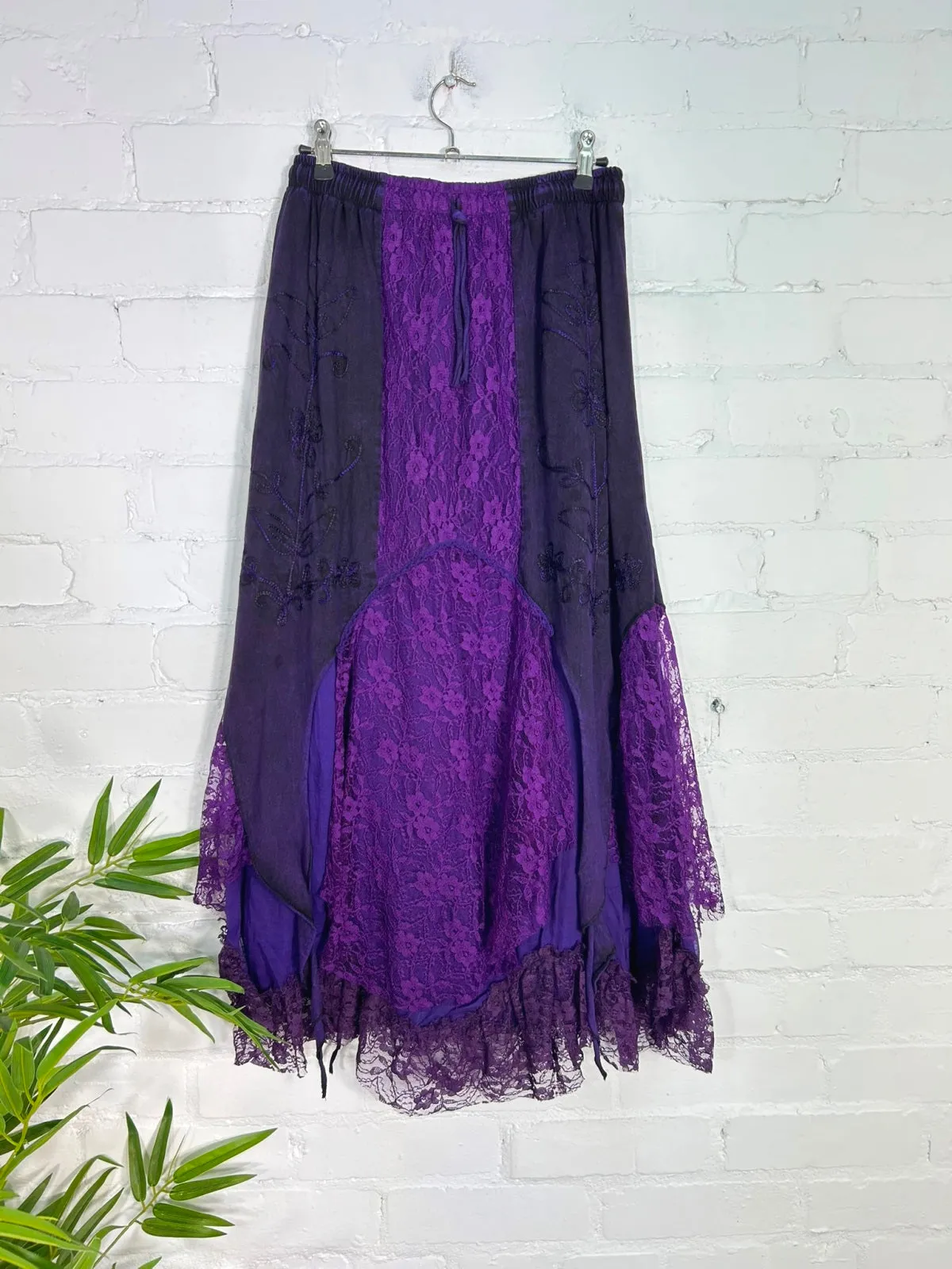 Midi Drawstring Skirt