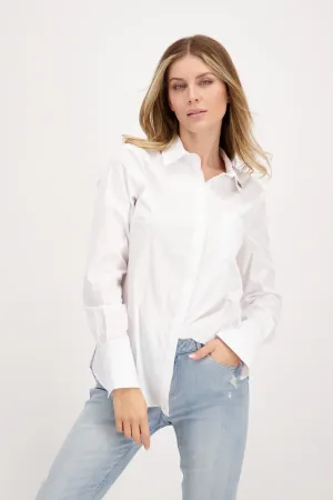Monari Shirt with Chain Detail at Collar M407448