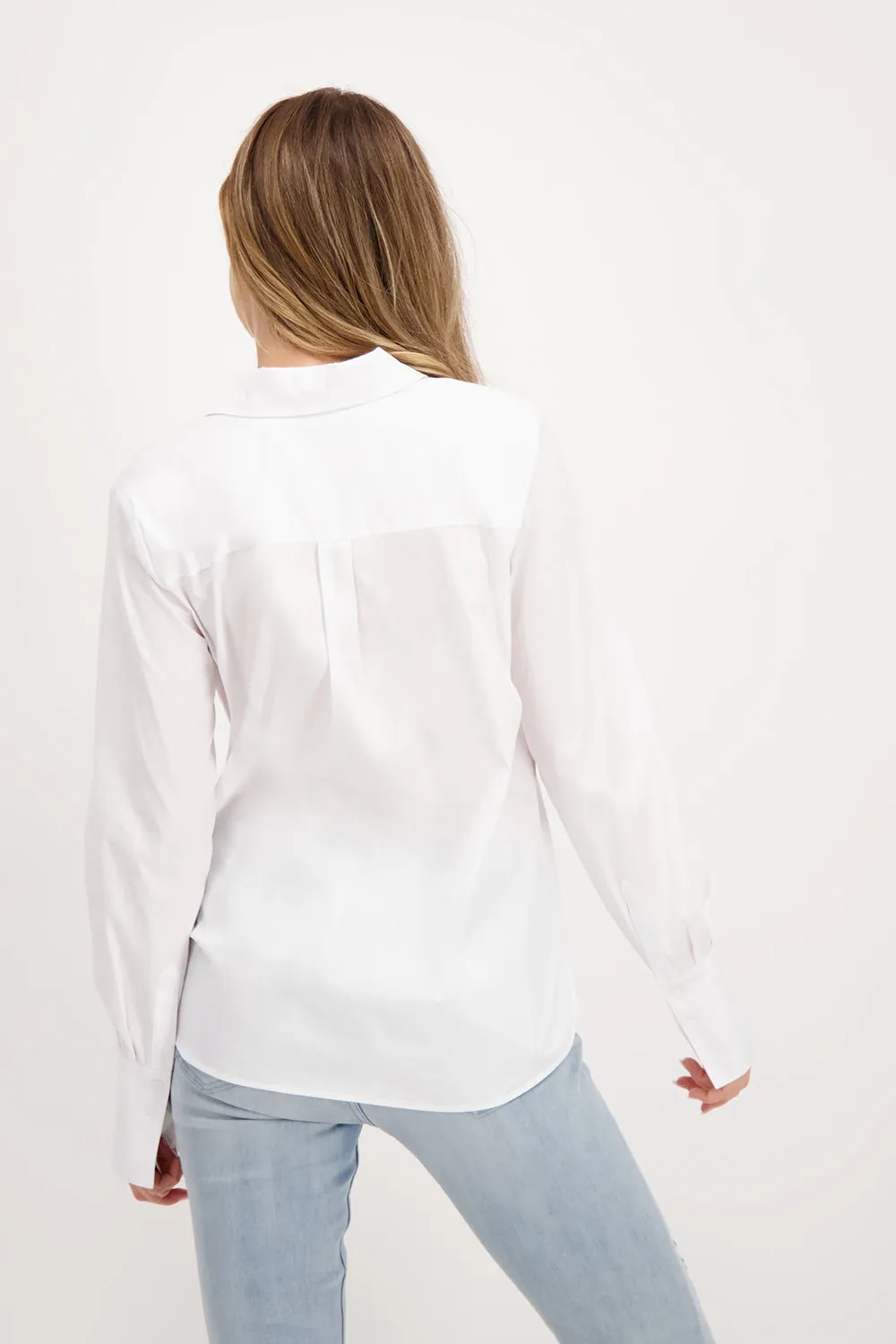 Monari Shirt with Chain Detail at Collar M407448