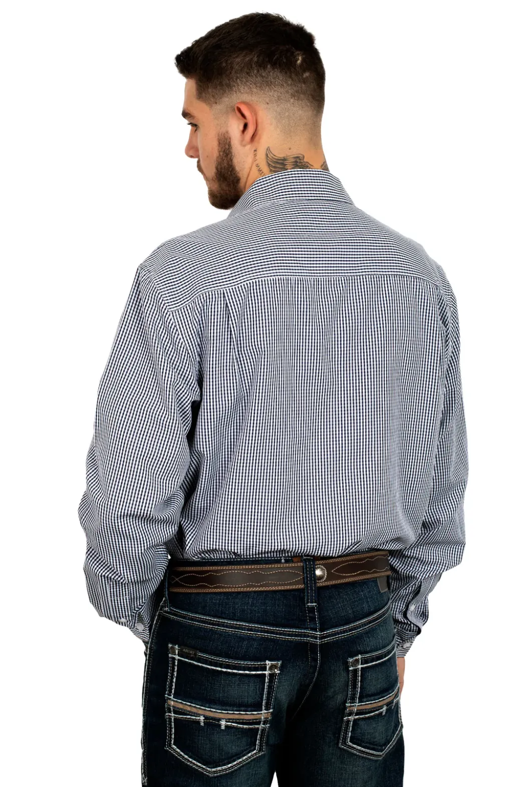 MWLS2306 Just Country Men's Austin Full Button Work shirt
