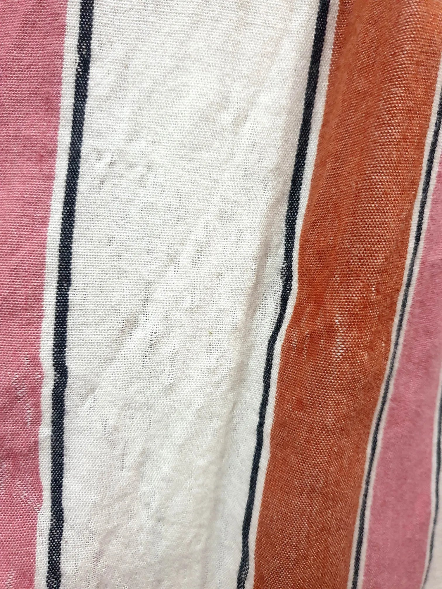 Nancybird striped cotton skirt size 18 (note: inconsistencies)