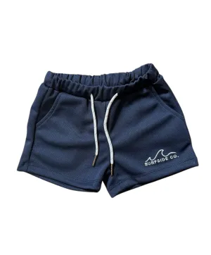 NEW! Next Level Athletic Shorts- Navy