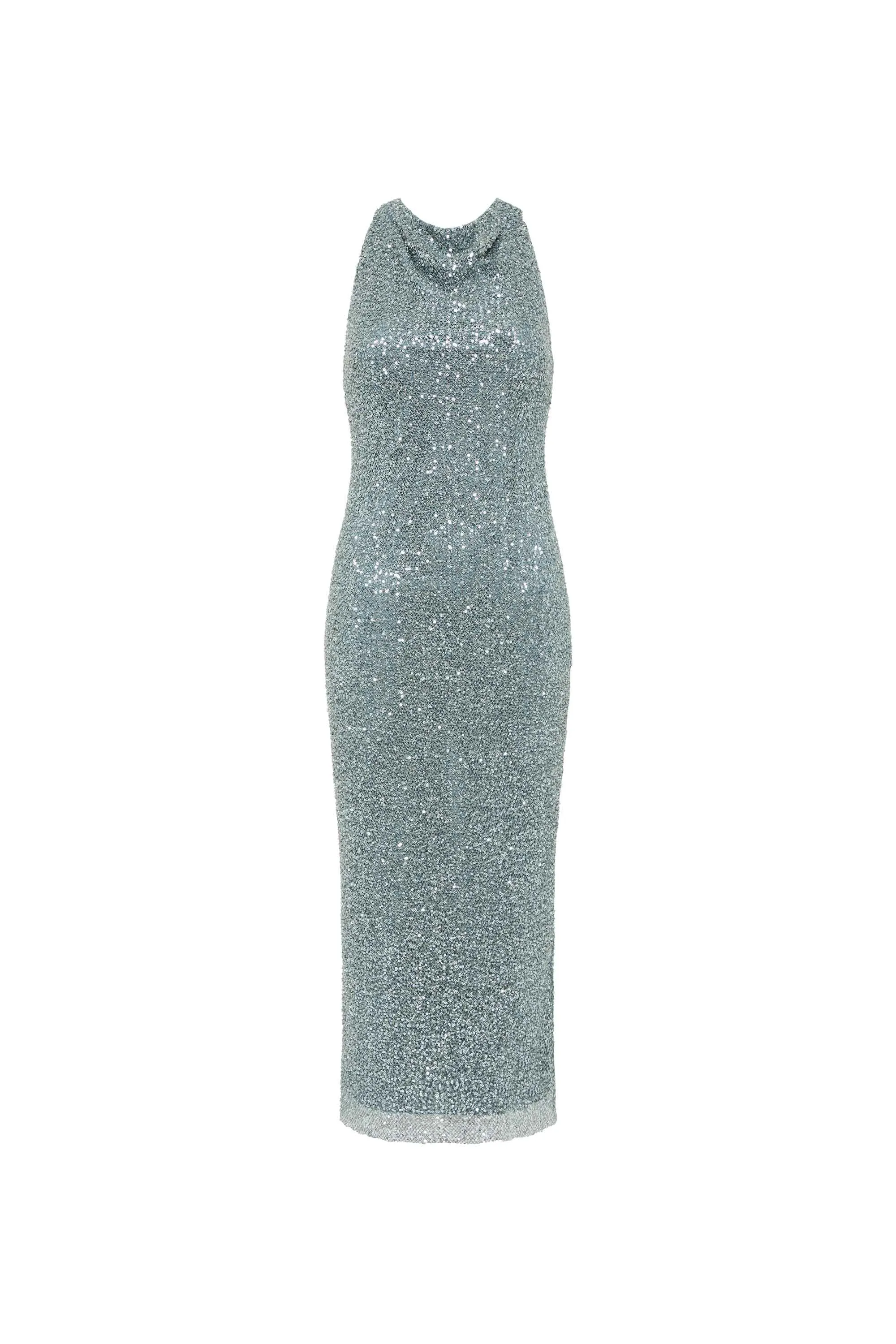 Nixie Halter Midi Dress